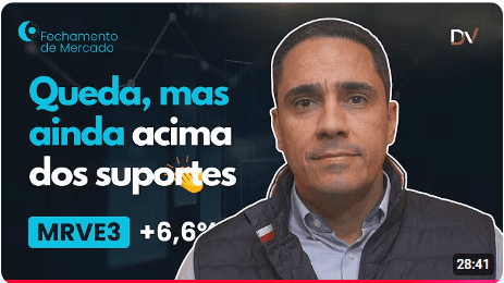 Ibovespa cai 0,89% e MRVE3 lidera alta com 6,63% em 13 de agosto